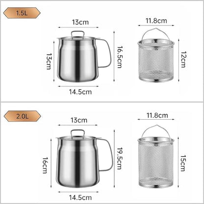 Stainless Oil Pot Strainer