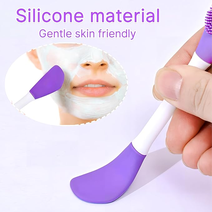 Double Headed Silicone Face Brush