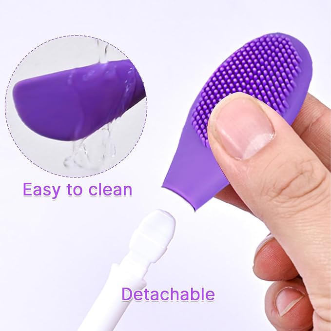 Double Headed Silicone Face Brush