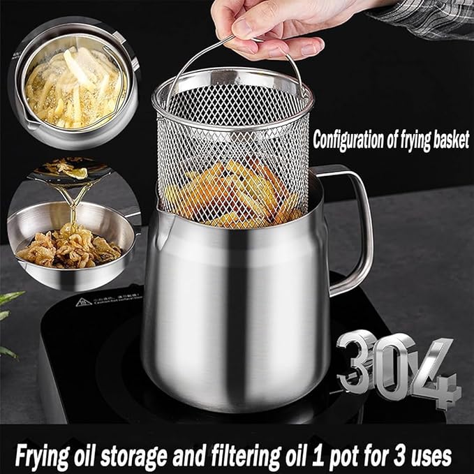 Stainless Oil Pot Strainer
