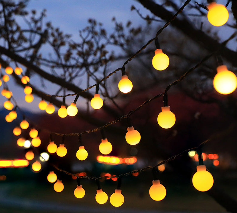LED Outdoor Ball String Lights