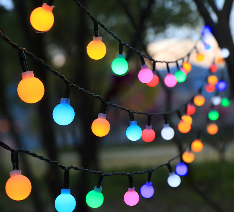LED Outdoor Ball String Lights