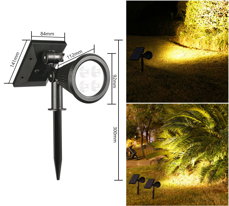 Outdoor Solar Garden Spotlight