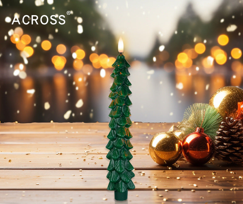 Christmas Tree Flameless Candle
