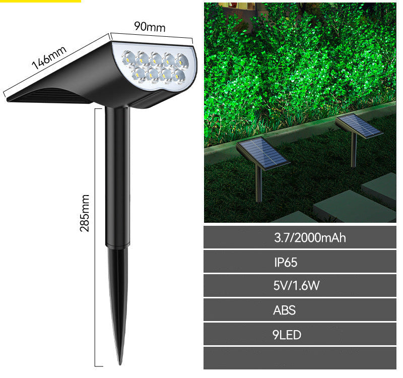 Outdoor Solar Garden Spotlight