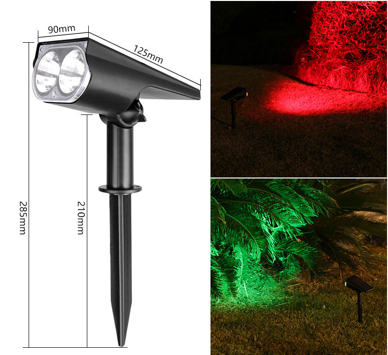 Outdoor Solar Garden Spotlight