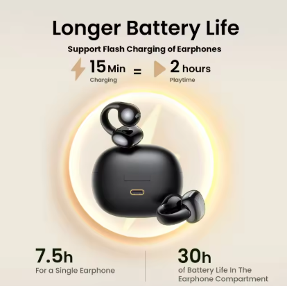 Bluetooth Clip-on Earphones